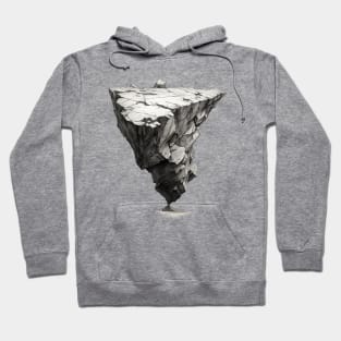 The Boulder and the Pebble: Balance of Humility and Adaptability Hoodie